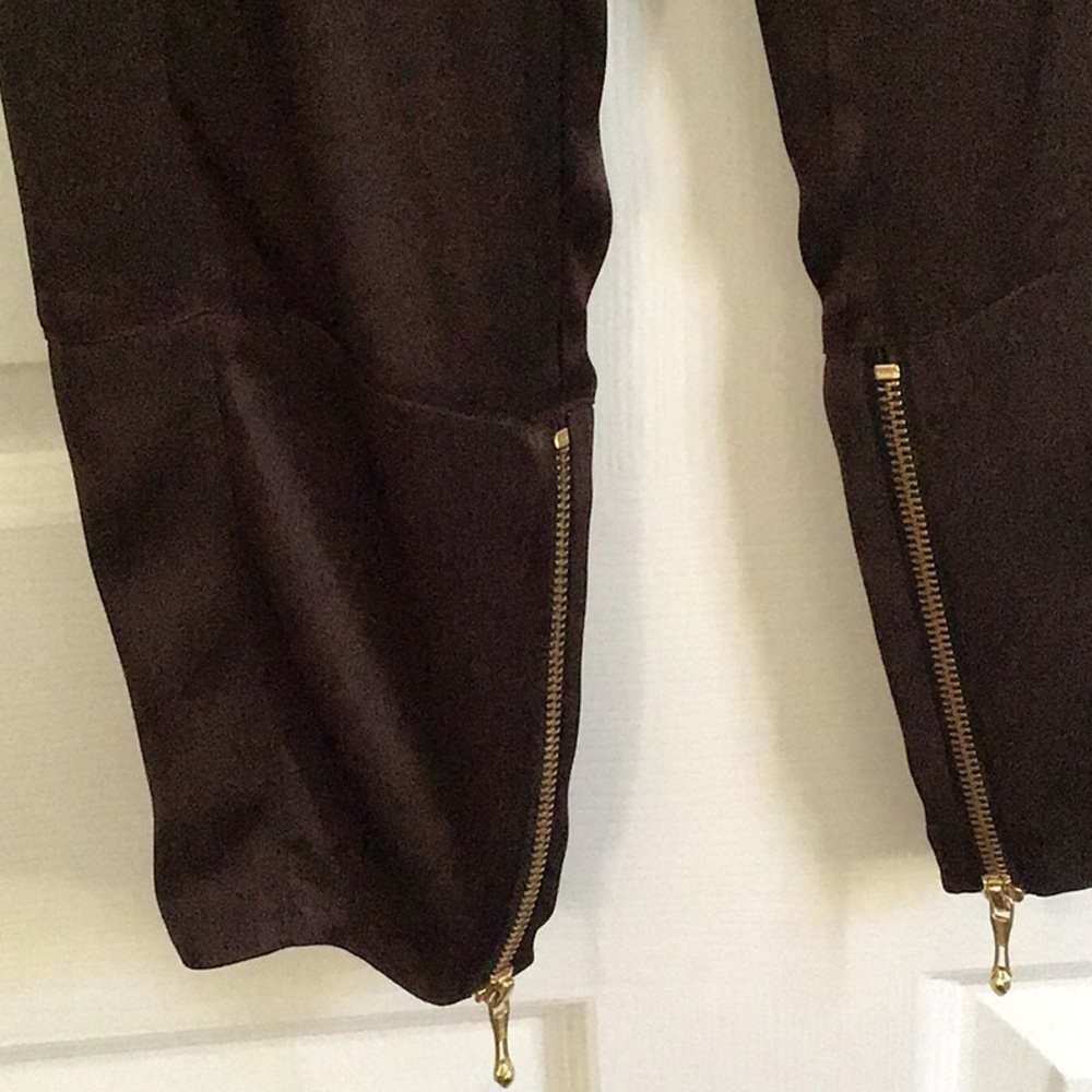 Just Cavalli size 42 Brown  cargo pants. NWT - Picture 6 of 14
